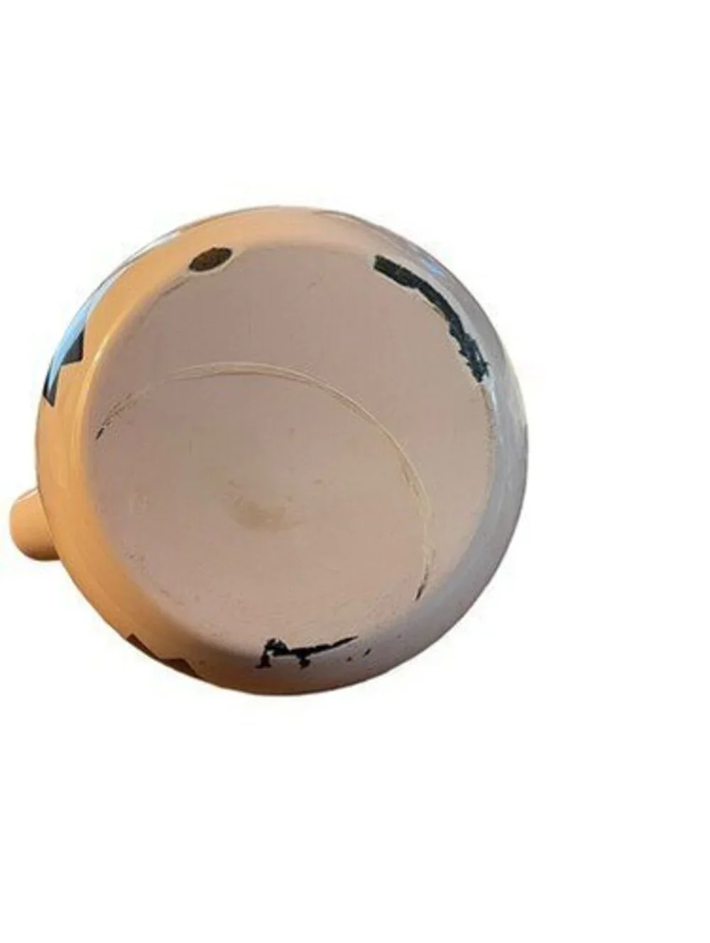 Vintage Kamenstein Pink Pig Teapot Enamel Tail Whimsical Kitchen Decor Farm